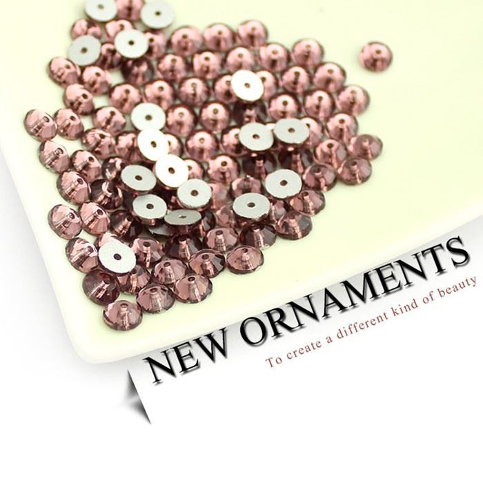 sew on beads with one hole