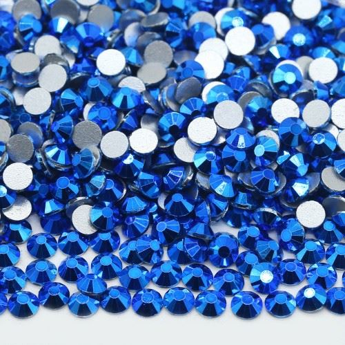 Metallic Color Non Hotfix Glass Rhinestone